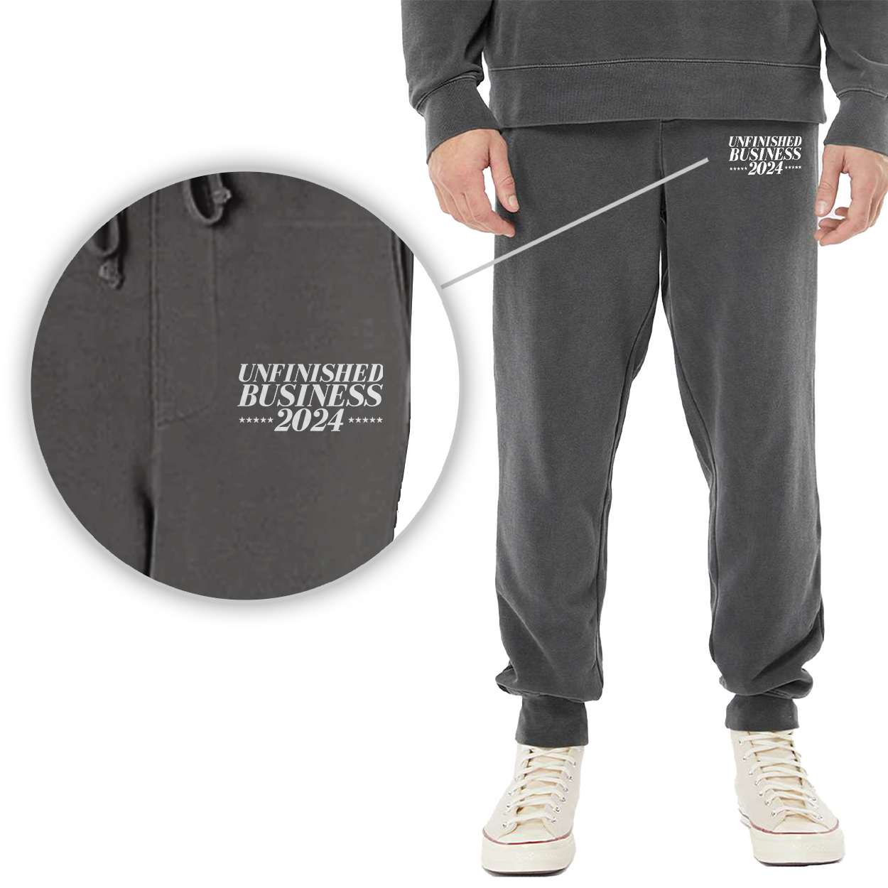 Unfinished Business 2024 Men's Premium Sweatpants Team Tomi