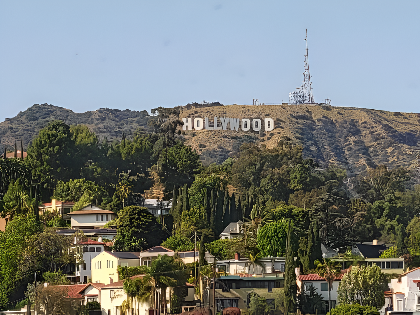 Hollywood sign