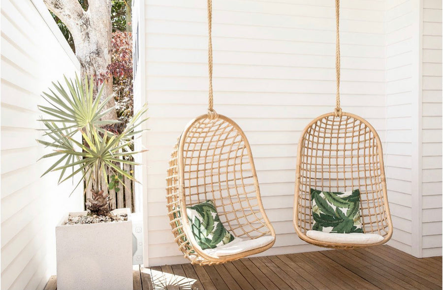 peacock rattan plant stand