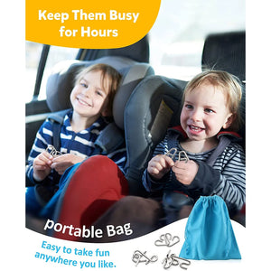 Disentanglemen Iron Link Unlock Interlock Game - GiantNebula