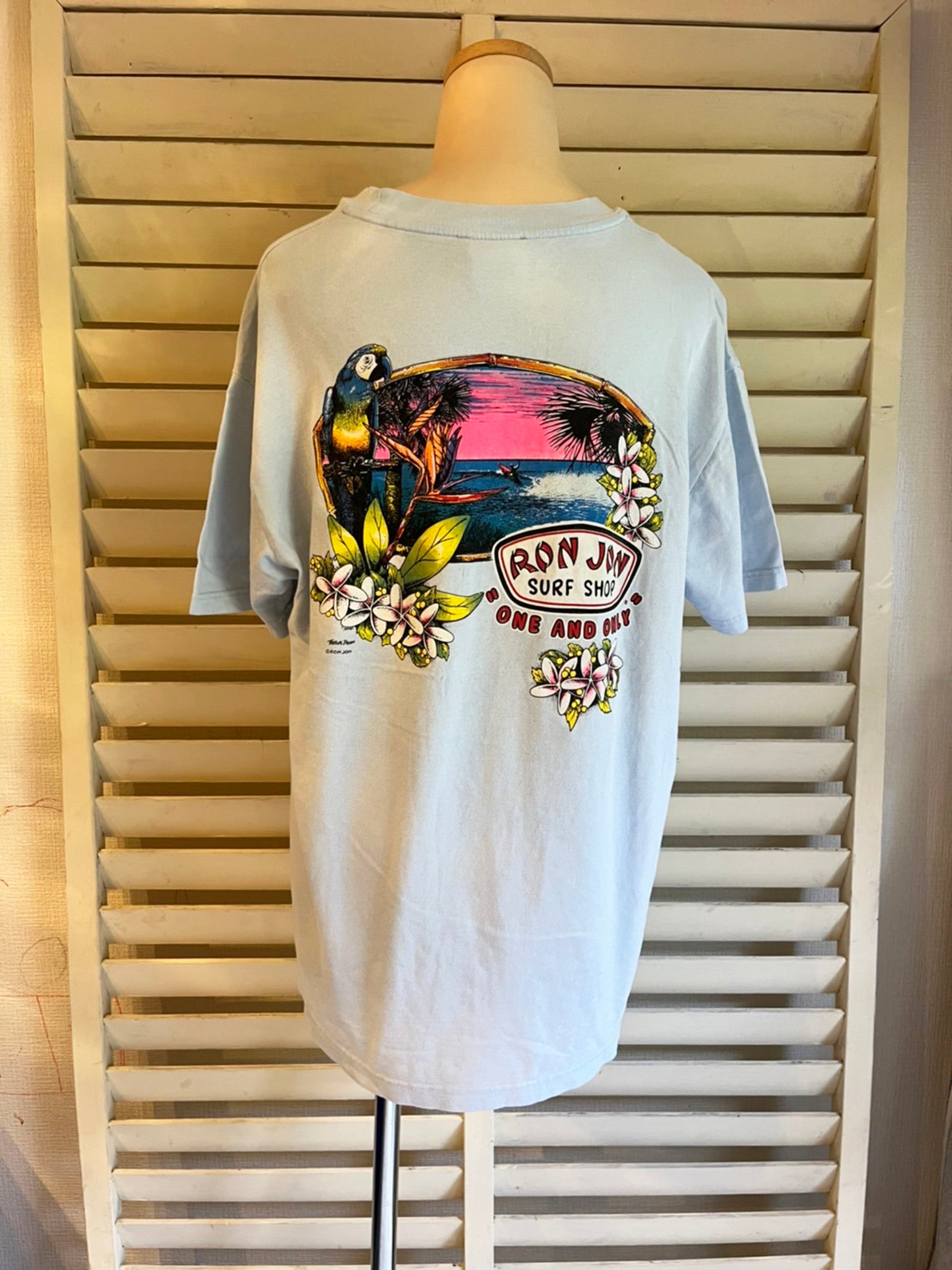 RON JON ロンジョン 両面プリント長袖Tシャツ ロンＴ サーフ古着屋_ 