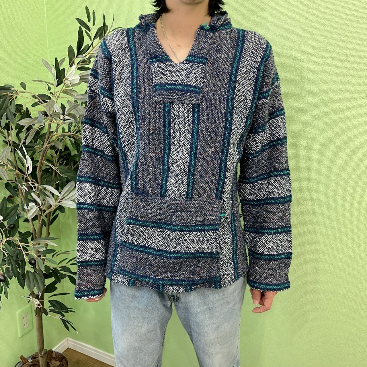 USED】mexican parka Baja Hoodie FRRANKS メキシカン パーカー バハ