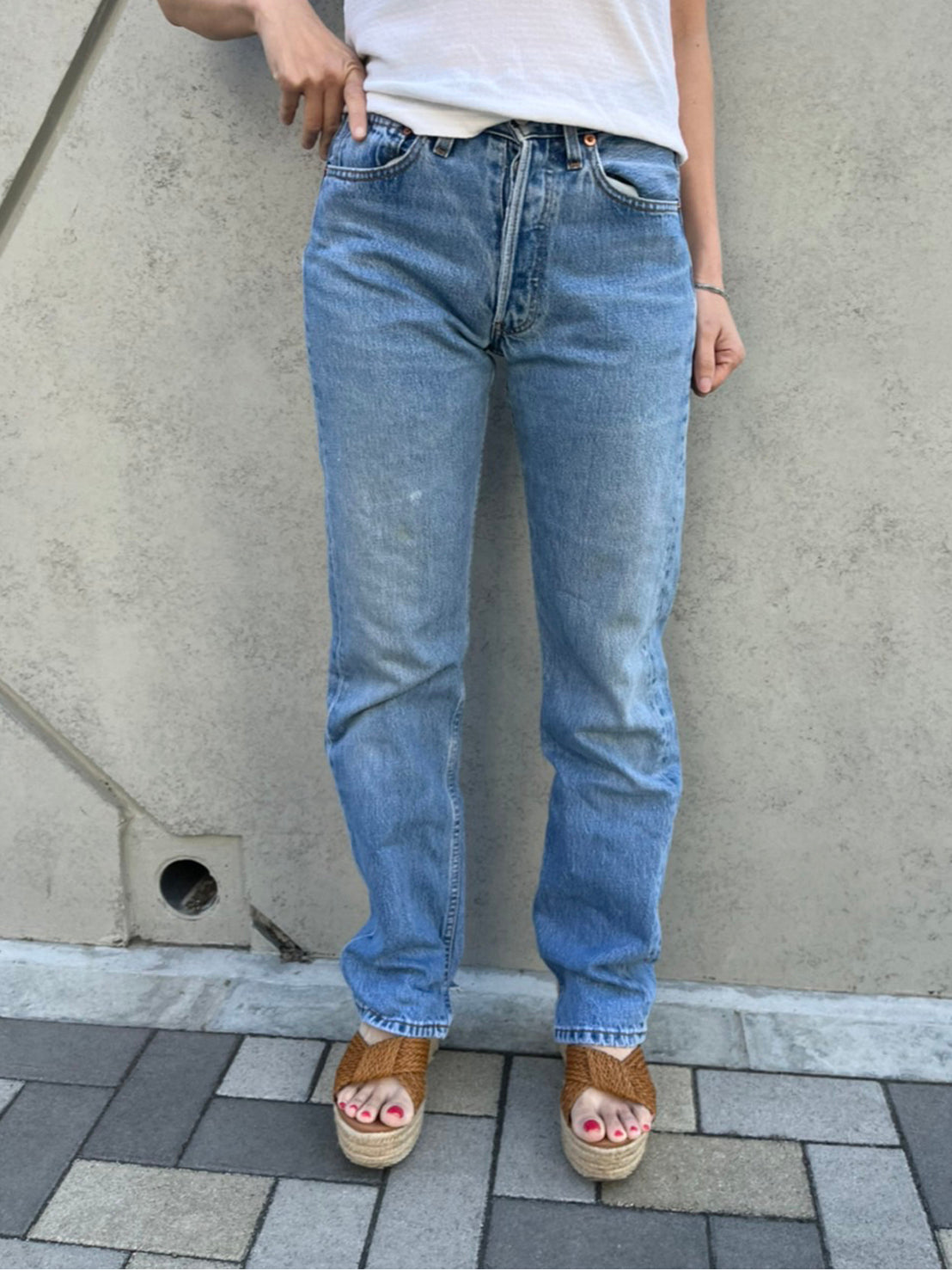 a1110 levis リーバイス 501W36 ダメージ  クラッシュ ユーロ