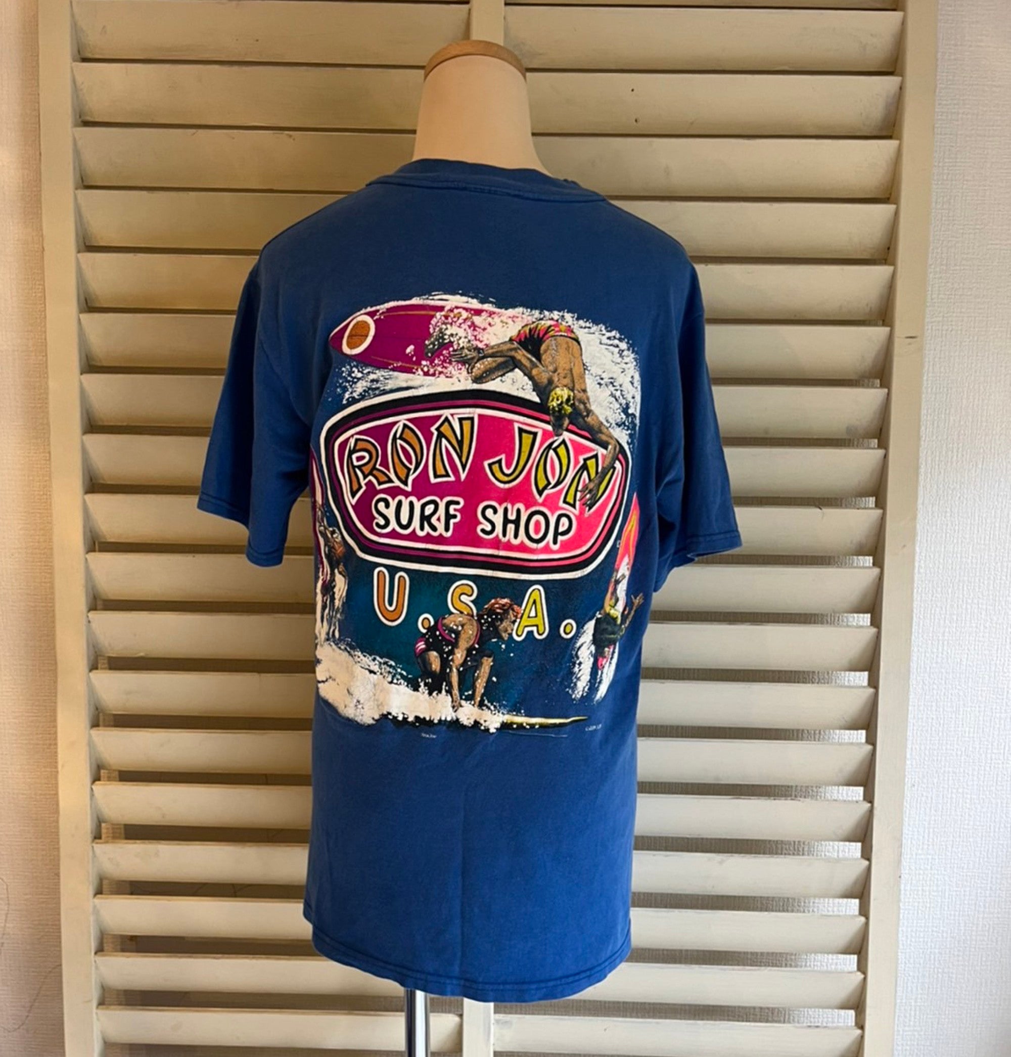 人気ブレゼント! 90's RON JON SURF SHOP Tシャツ アメリカ古着 aob.adv.br