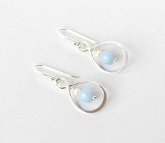 Angelite Link Earrings