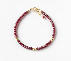 Garnet Bracelet