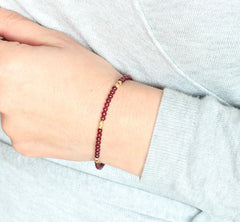 Garnet Bracelet