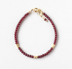 garnet bracelet