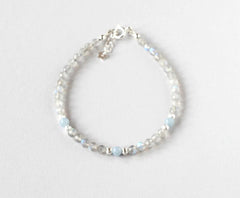 Labradorite Silver Bracelet