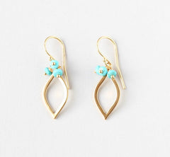 turquoise earrings