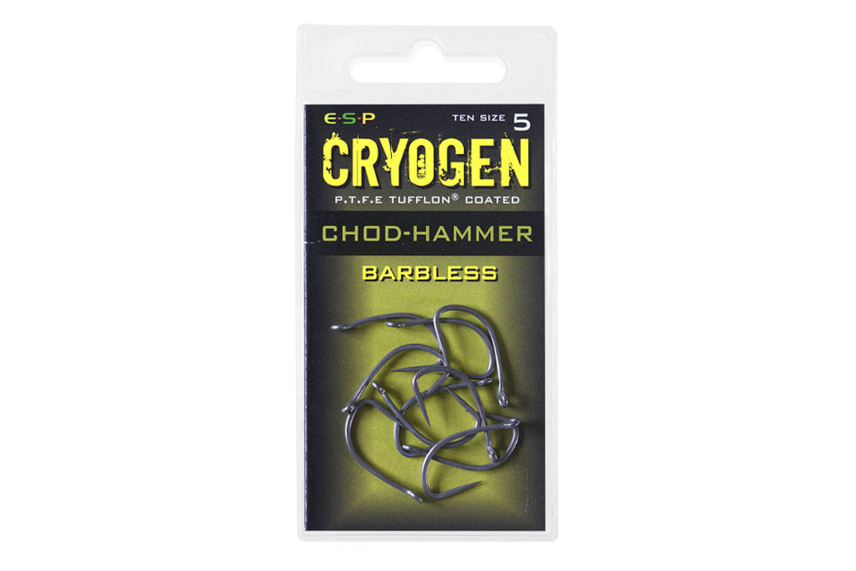 ESP Cryogen Barbless Trig-Hammer Hooks – The Tackle Company