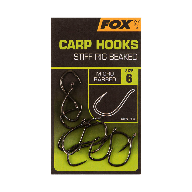 Fox Carp Wide Gape Beaked Hooks – The Tackle Company