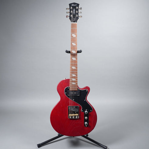 Cort Sunset TC Electric Guitar - Open Pore Burgundy Red – Shake It Up Music