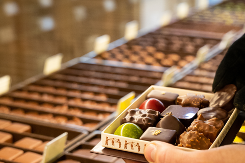 chocolats de Noël pour entreprise