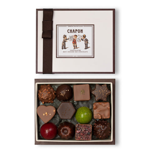 Boîte Rectangulaire de chocolats