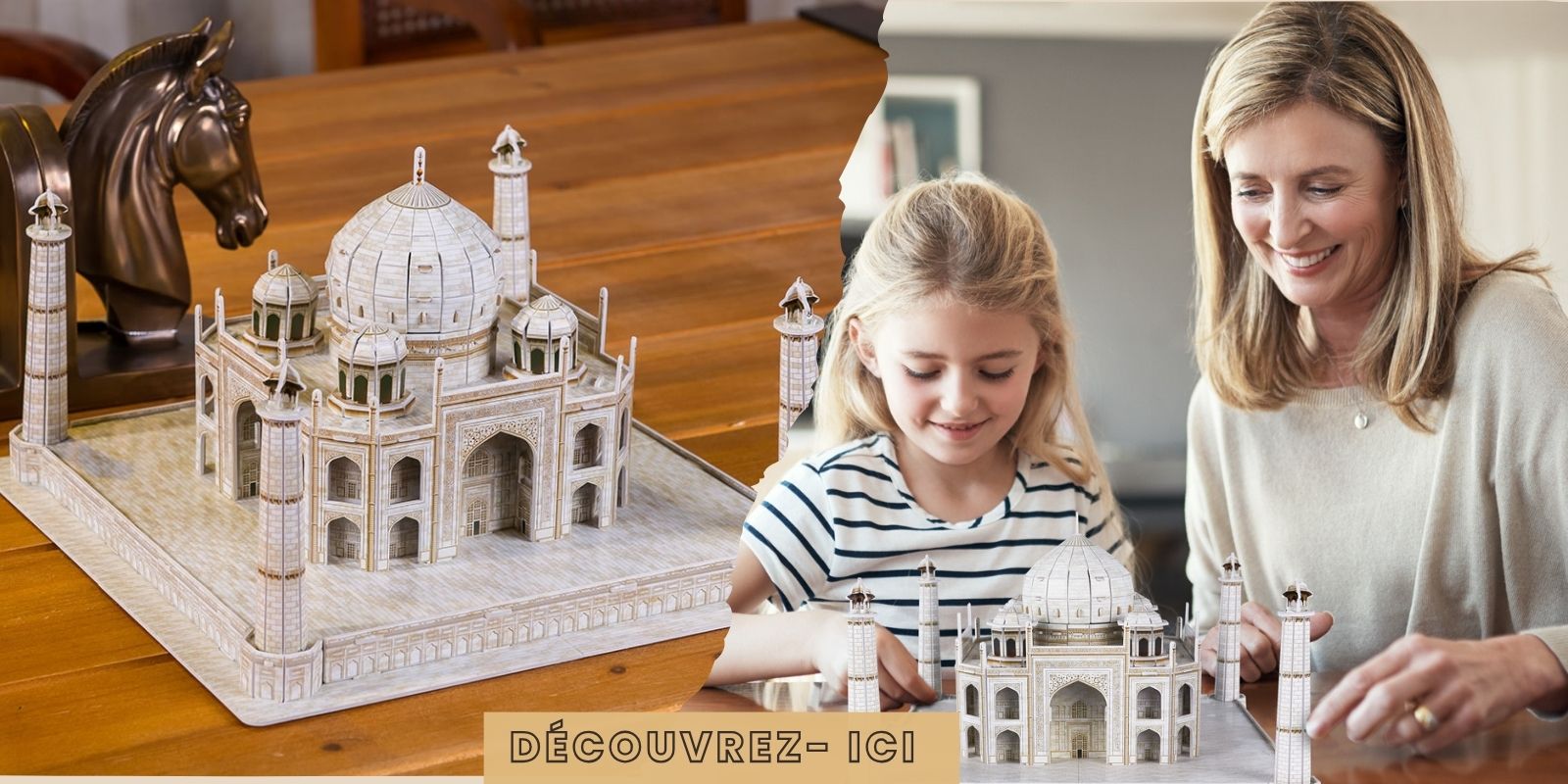 Puzzle 3D Taj Mahal