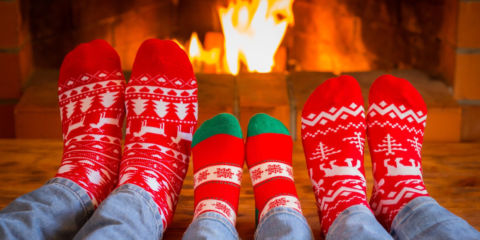 Idées cadeaux de Noël : Chaussettes festives.