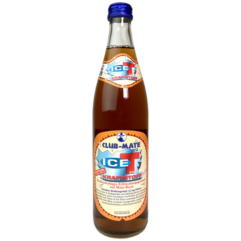 Club Mate Ice T Kraftstoff 12 Pack 16 9 Oz Glass Bottles Mateheads Llc Club Mate Usa