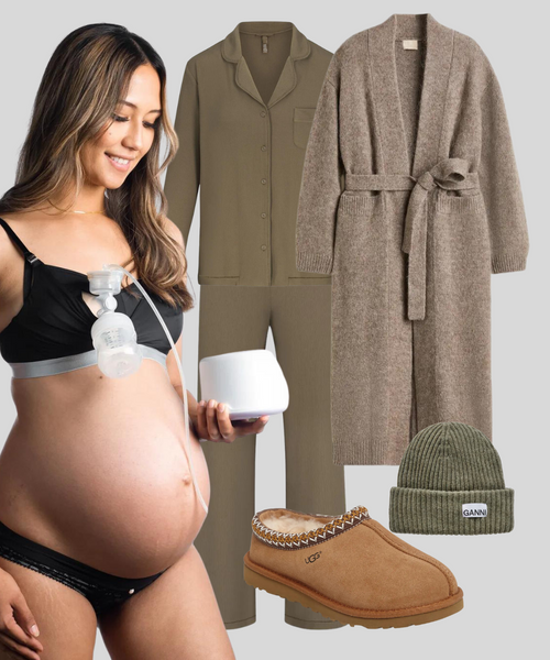 HOTMILK FREEDOM MATERNITY AND NURSING AND PUMP BRA WITH MAMA STYLE OUTFIT SUGGESTION