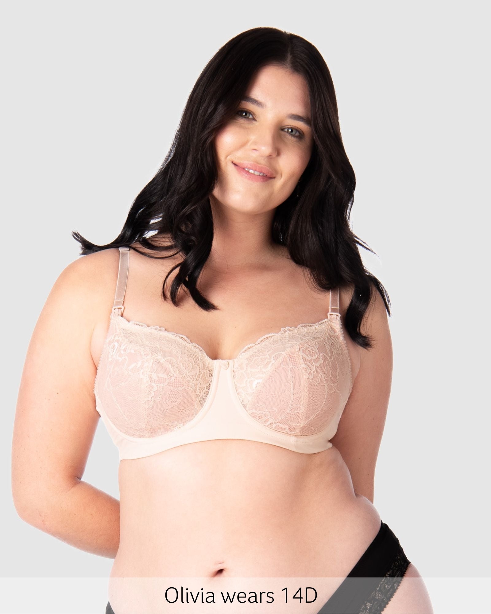 TEMPTATION POWDER NURSING BRA - FLEXI UNDERWIRE - Hotmilk Lingerie Australia product image