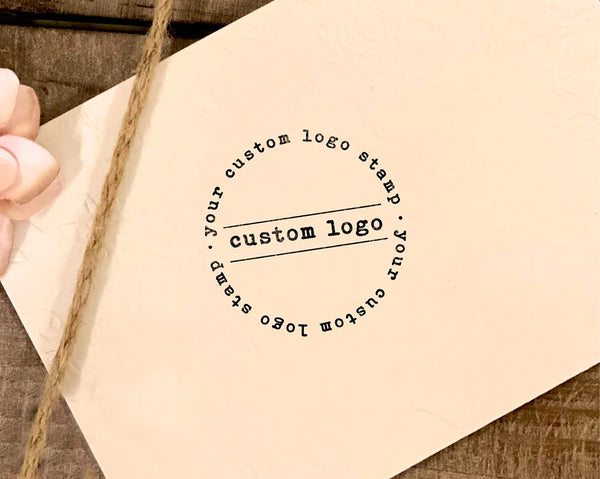 custom business logo stamp