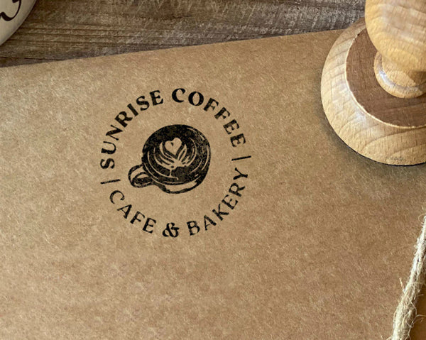 Sunrise Coffee customized logo