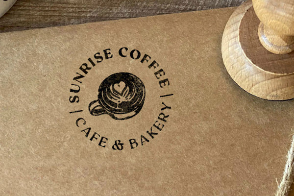 Custom Logo Stamp for bakery business