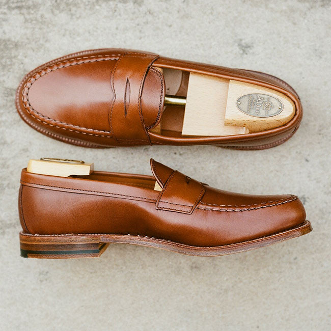 Alden Burnished Tan Leisure Hand-sewn 