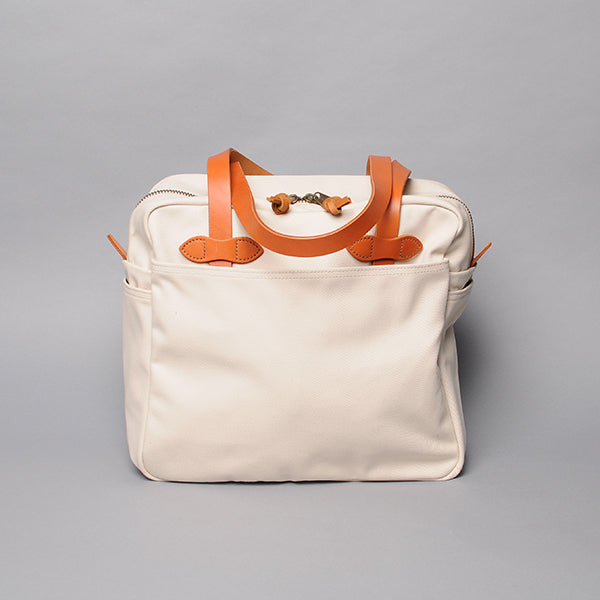 Filson Twill Tote Bag with Zipper - Natural