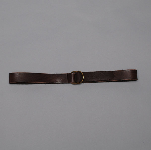 Simonnot Godard Dark Brown O Ring Belt Harrison Limited