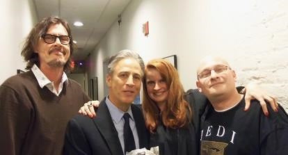 DiWulf at the Daily Show with John Stewart