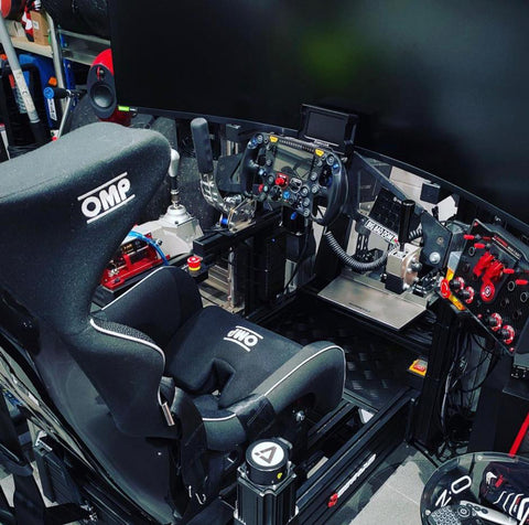 Aluminium sim-racing cockpits