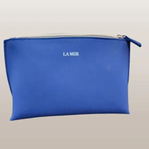 NWOT La Mer Blue Cosmetic Makeup Bag. Women's Accessories - Bestbasket Online