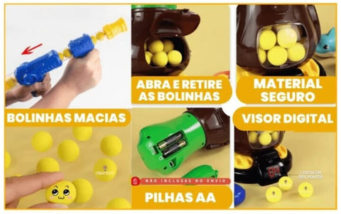 Mira Duck brinquedo de tiro ao alvo no pato