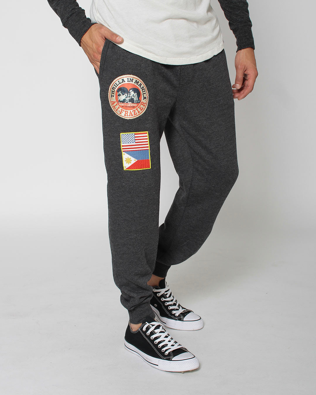 roots of fight sweatpants