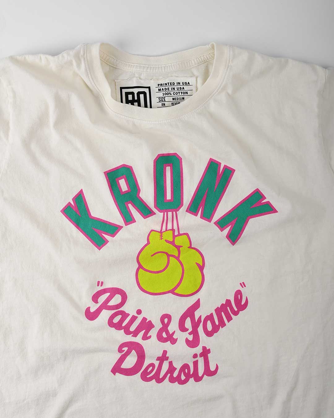 Kronk 'Pain & Fame' Ivory Sweatpants - Roots of Fight