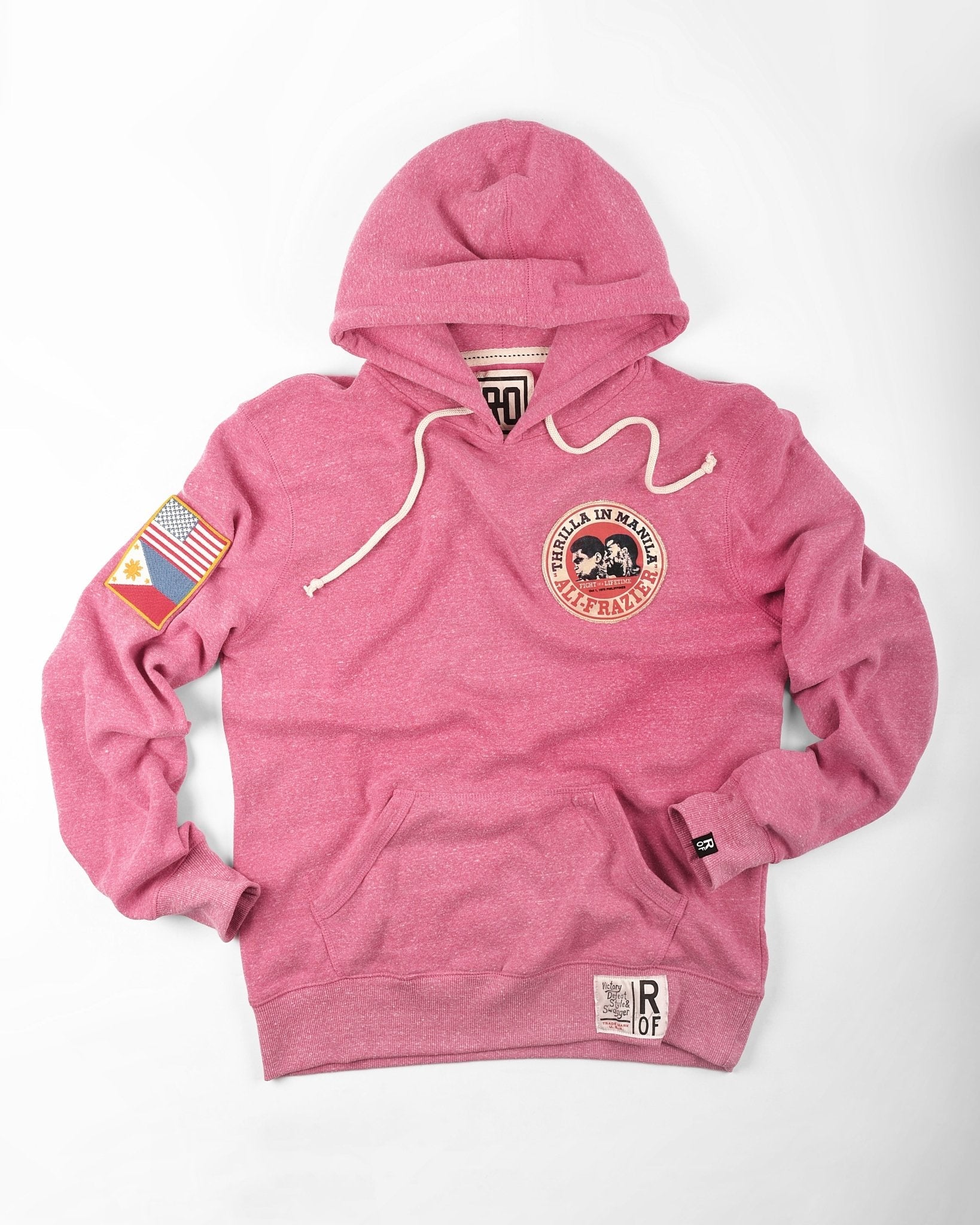 Elvis Photo Pink Pullover Hoody - Roots of Fight