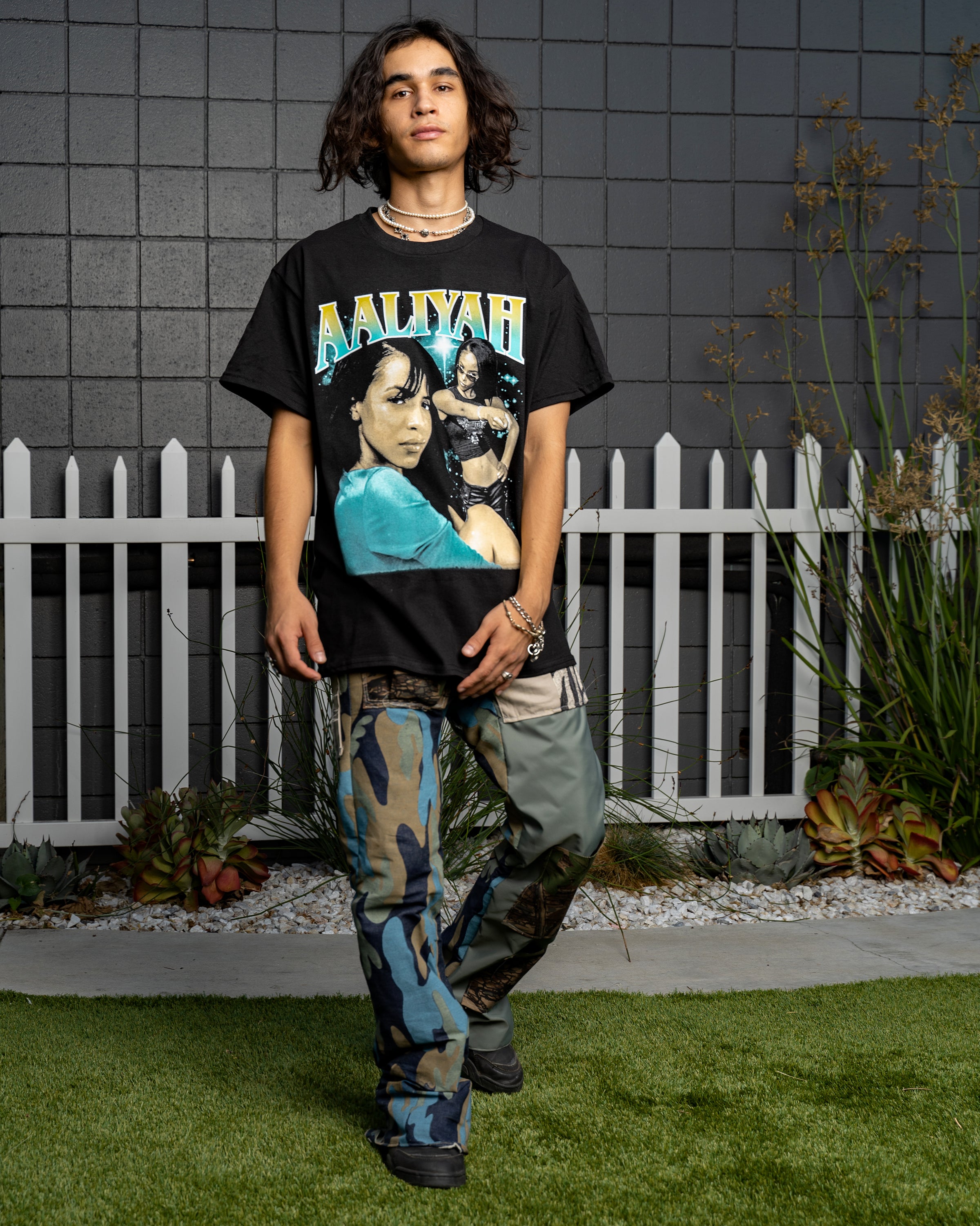 aaliyah t shirt vintage