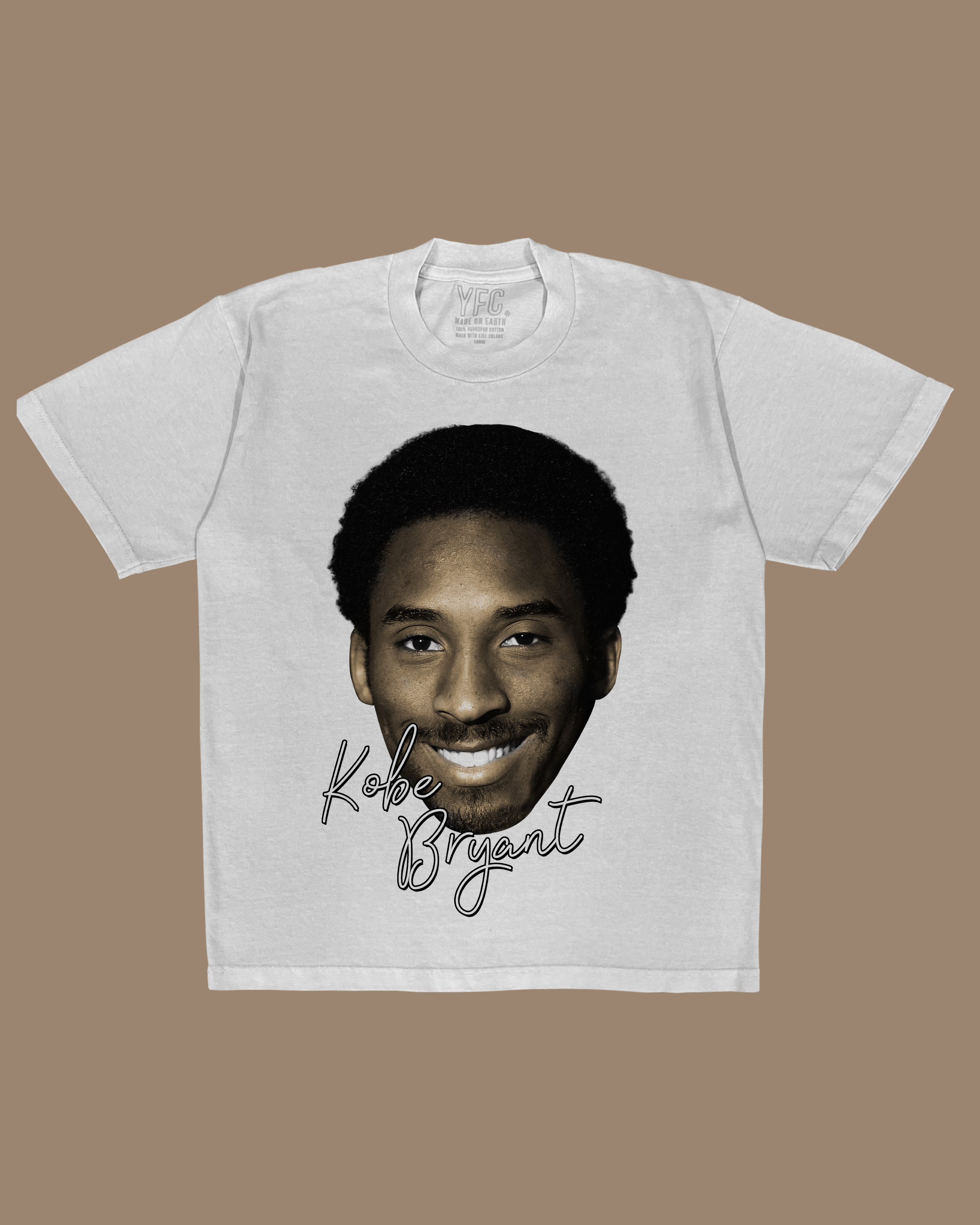 Kobe Face White Tee Shirt