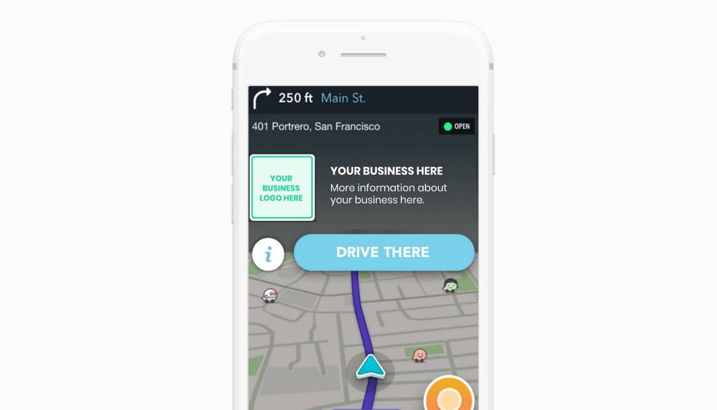 waze cafe ad