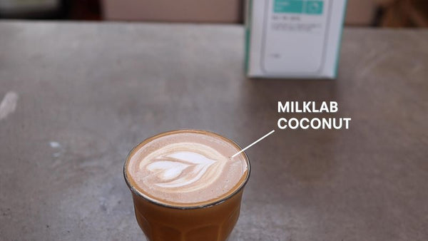 coconut milk latte