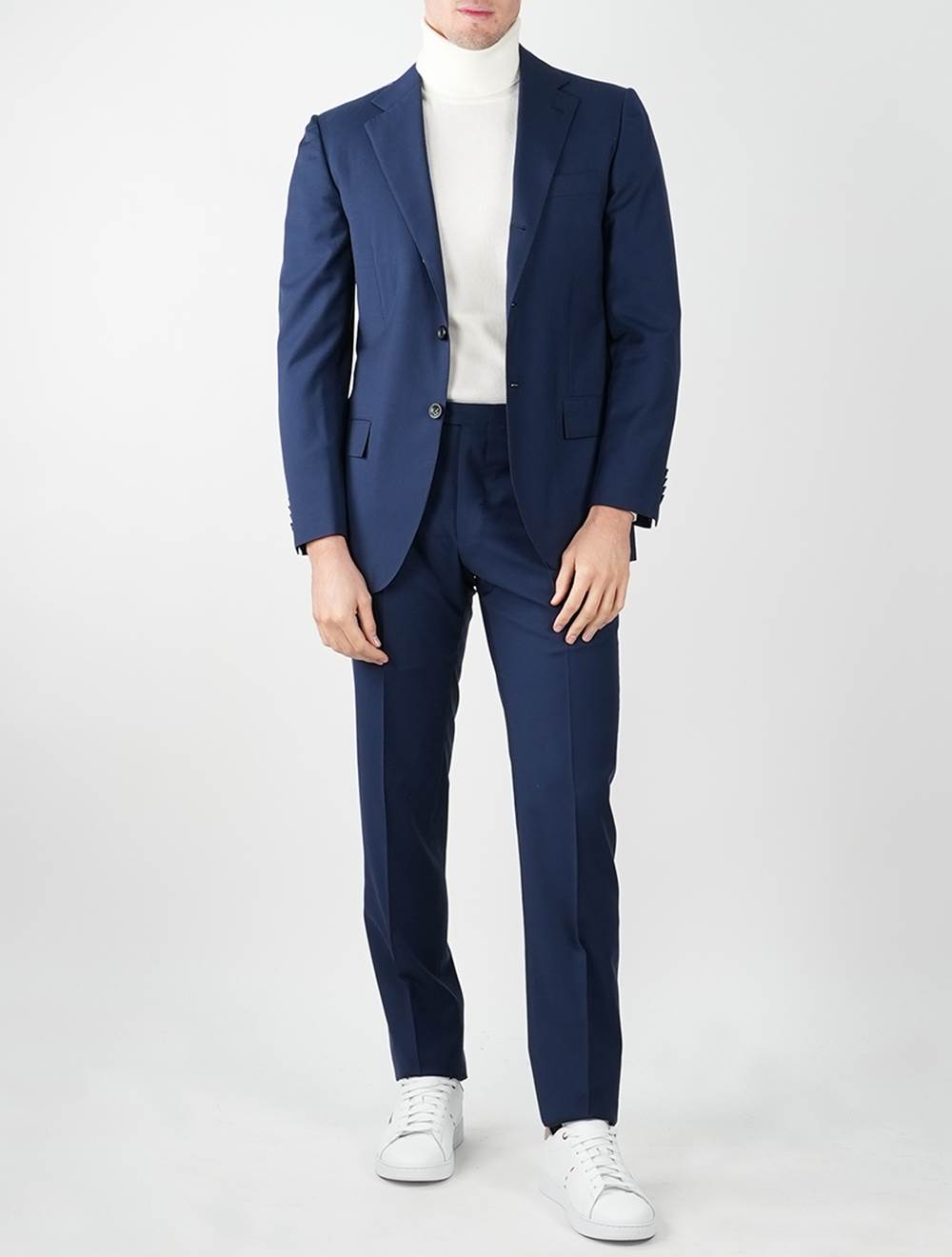 Kiton Blue Suit