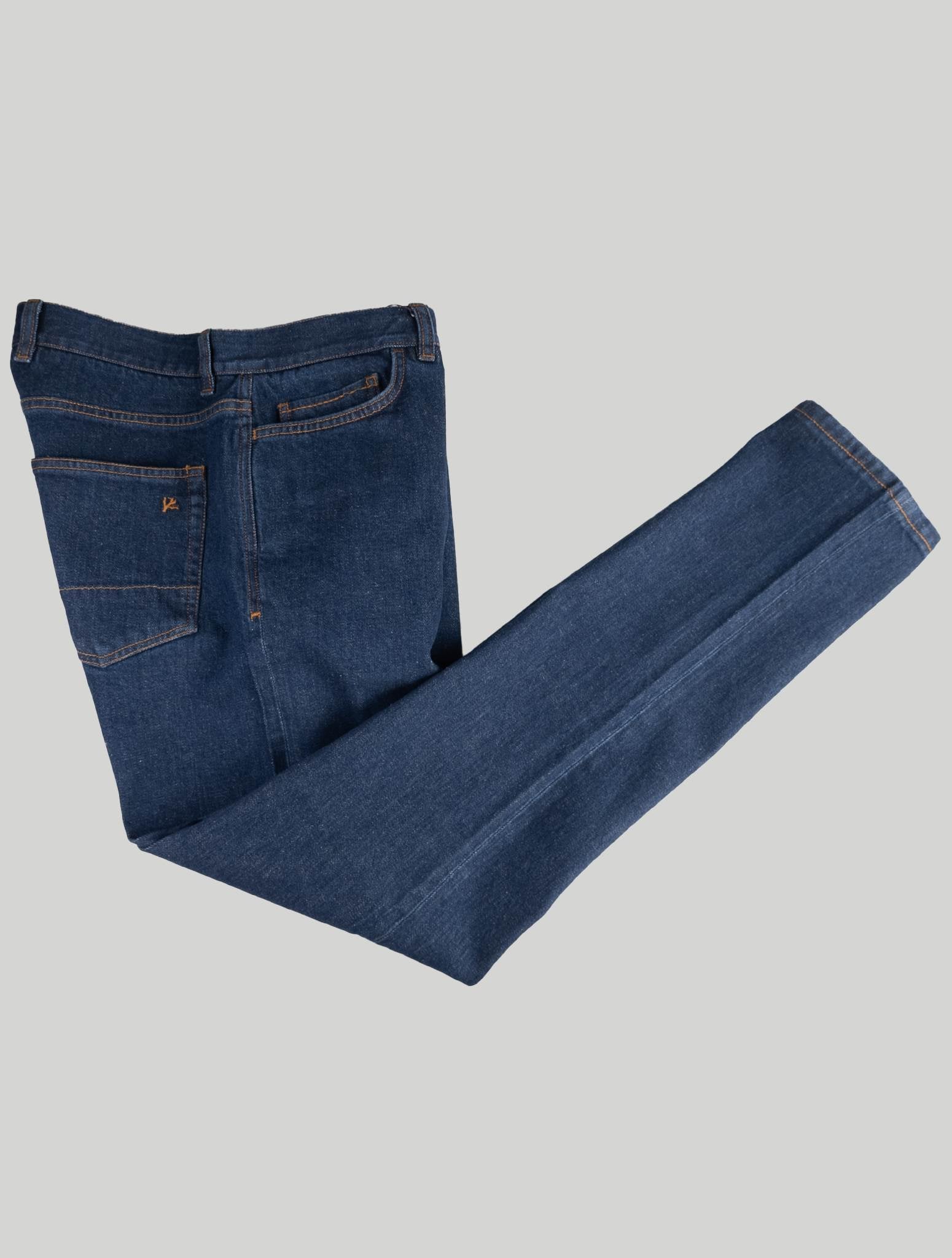 Isaia Blue Cotton EA Jeans