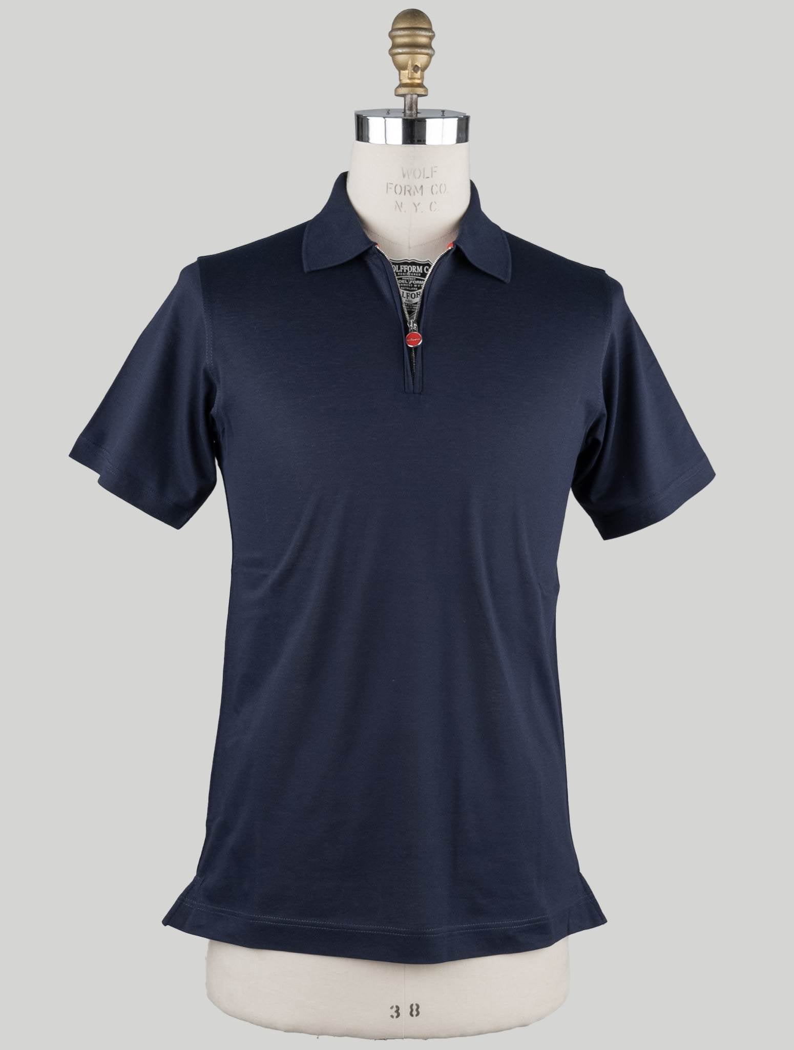 Kiton Blue Navy Polo