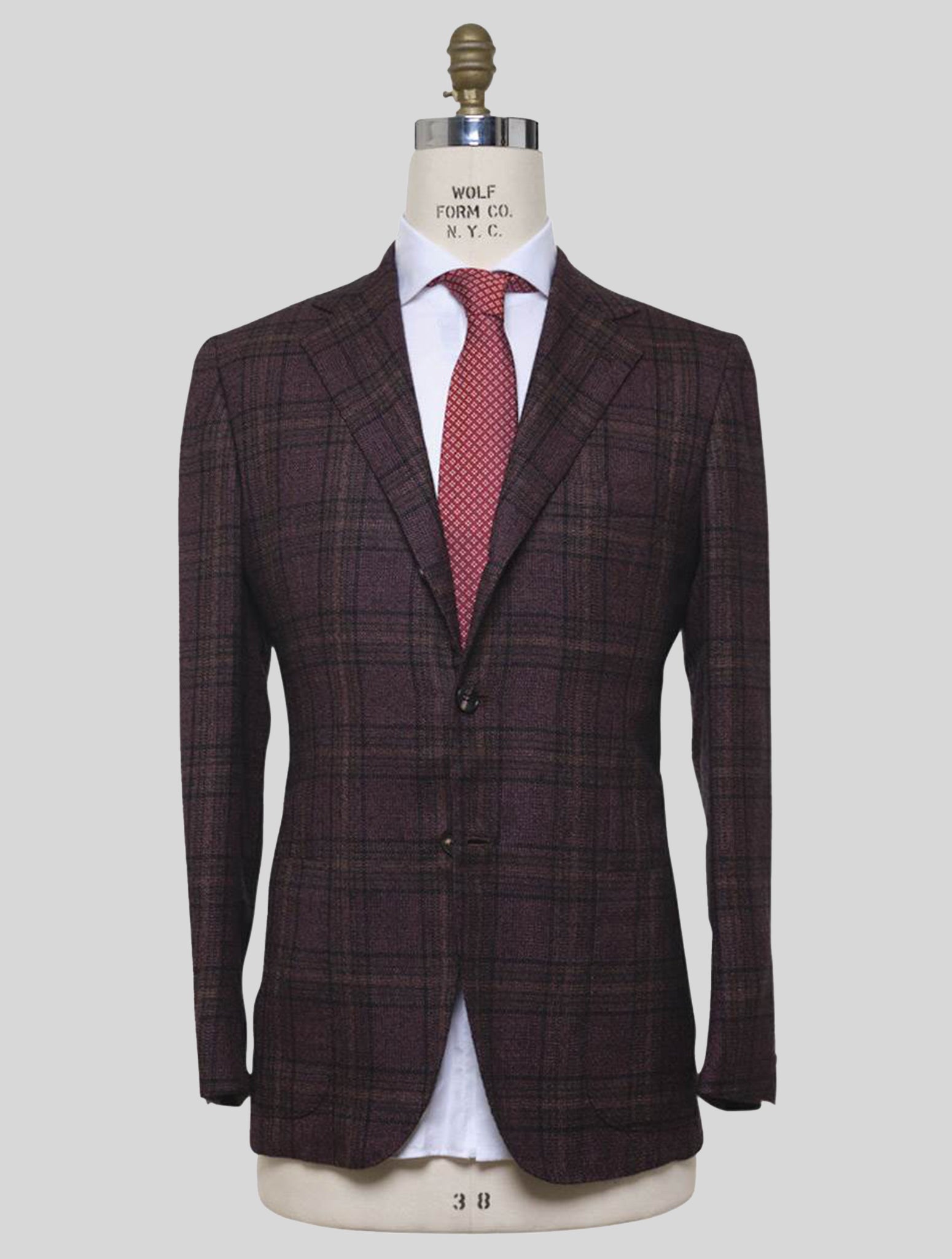 Kiton Multicolor Cashmere Blazer