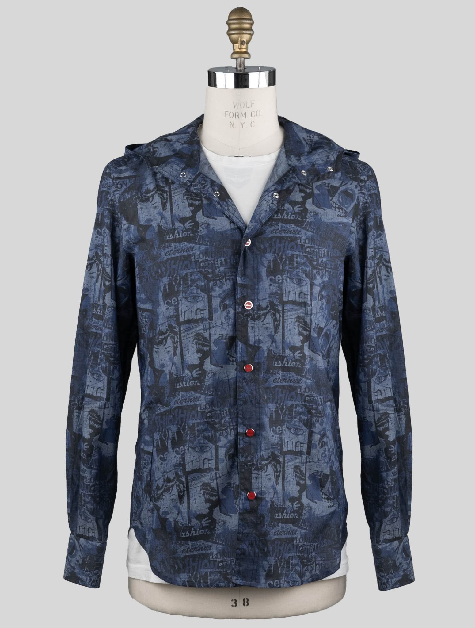 Kiton Multicolor Cotton Overshirt Mariano