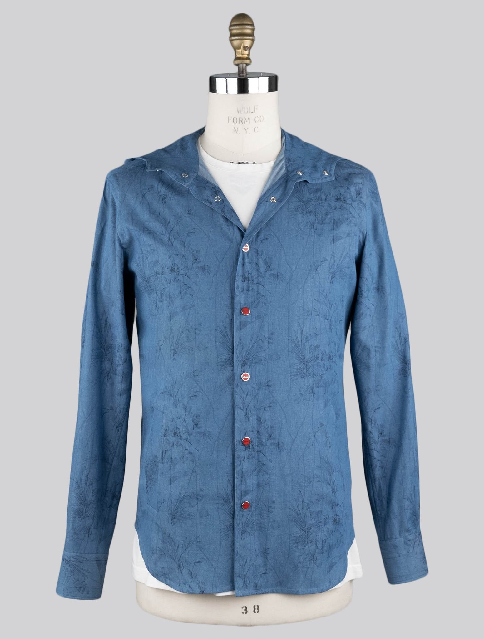 Kiton Multicolor Cotton Overshirt Mariano