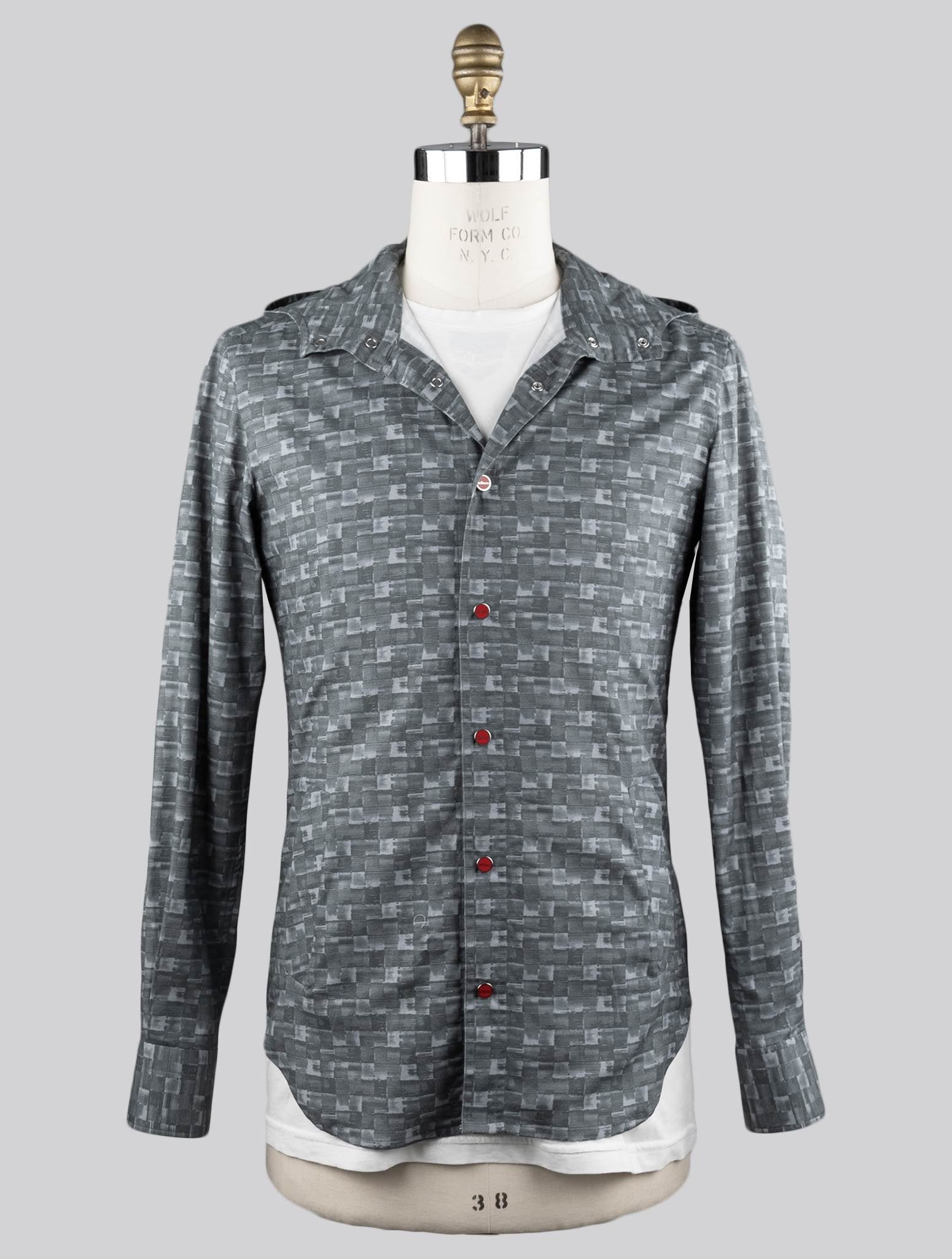 Kiton Multicolor Cotton Overshirt Mariano