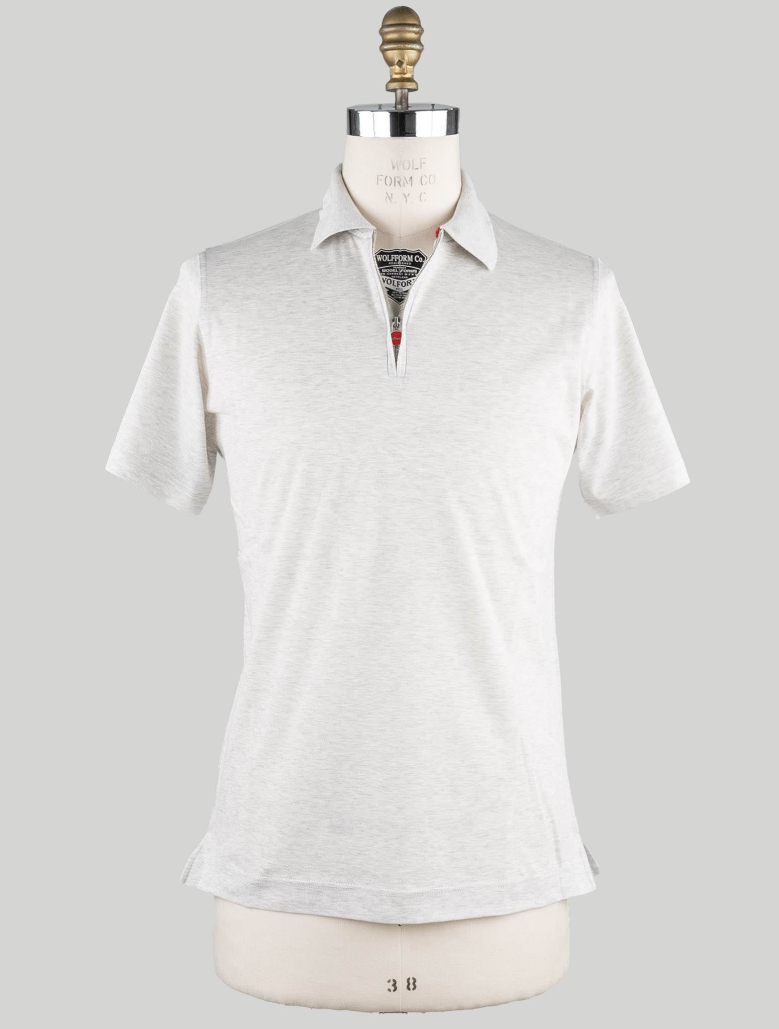 Kiton Light Gray Polo