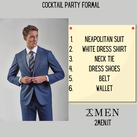 cocktail event attire formal